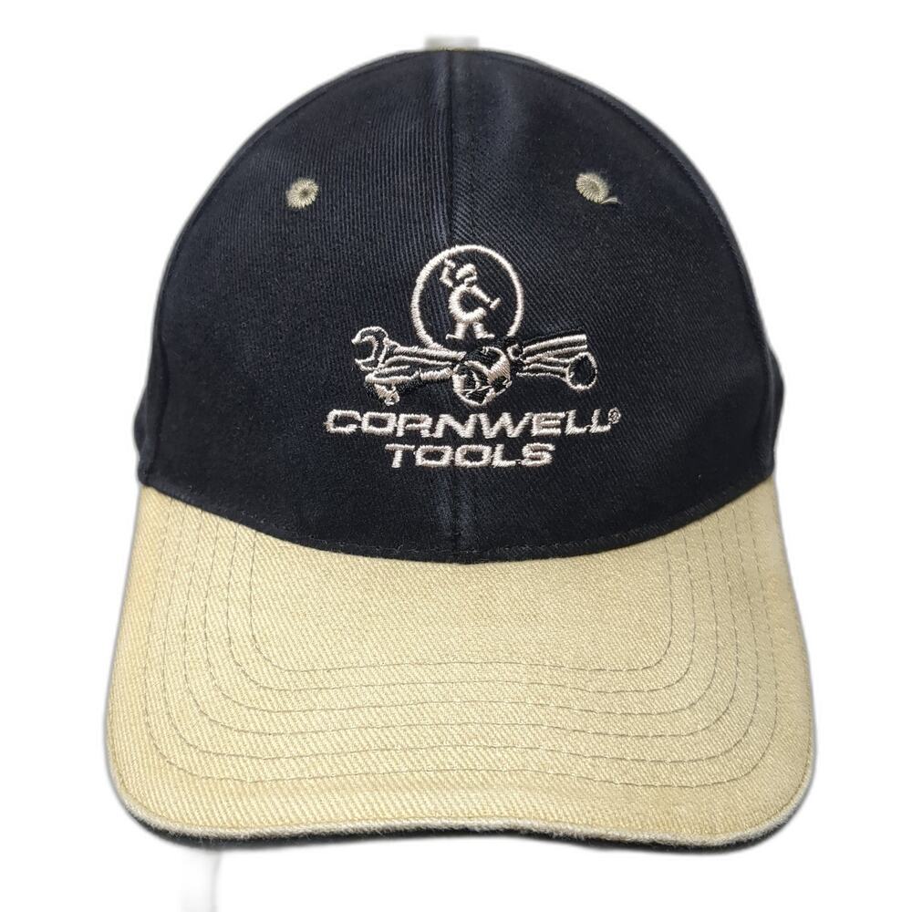 Cornwell Tools Slideback Hat Black One Size Embroidered Colorblock